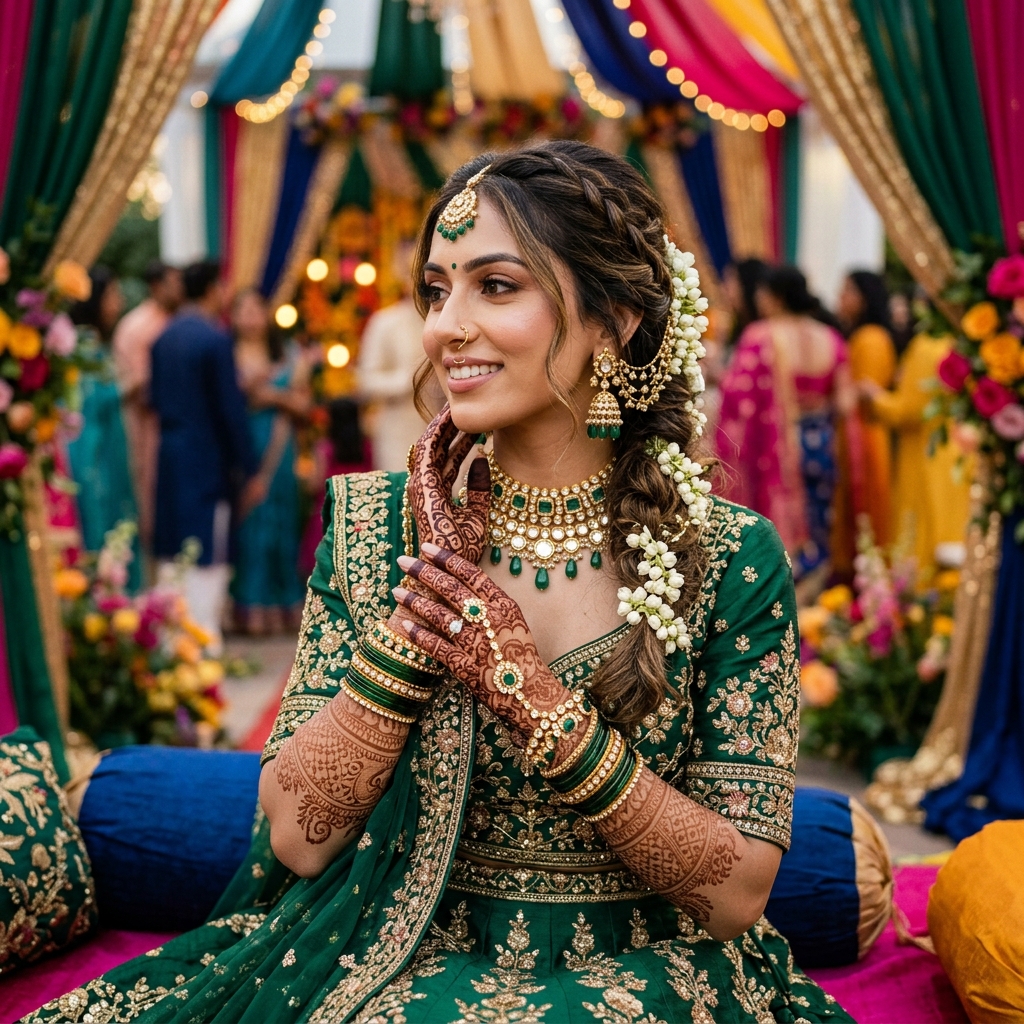 Mehendi Function Jewellery