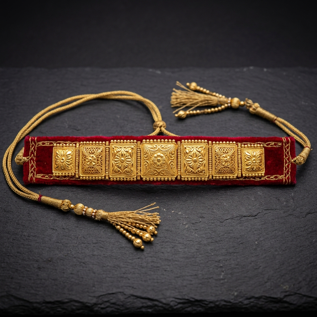 Crimson Velvet Gulband